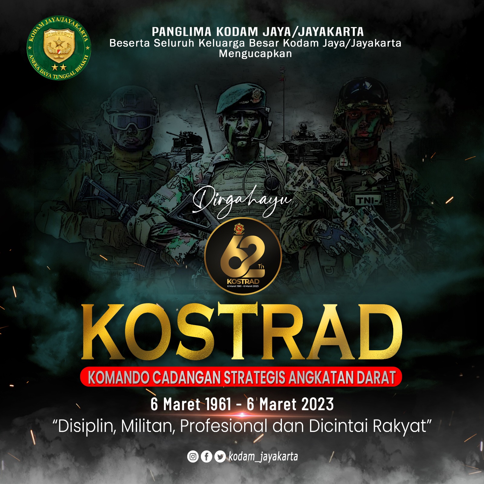 Dirgahayu ke-62 Tahun Kostrad | 