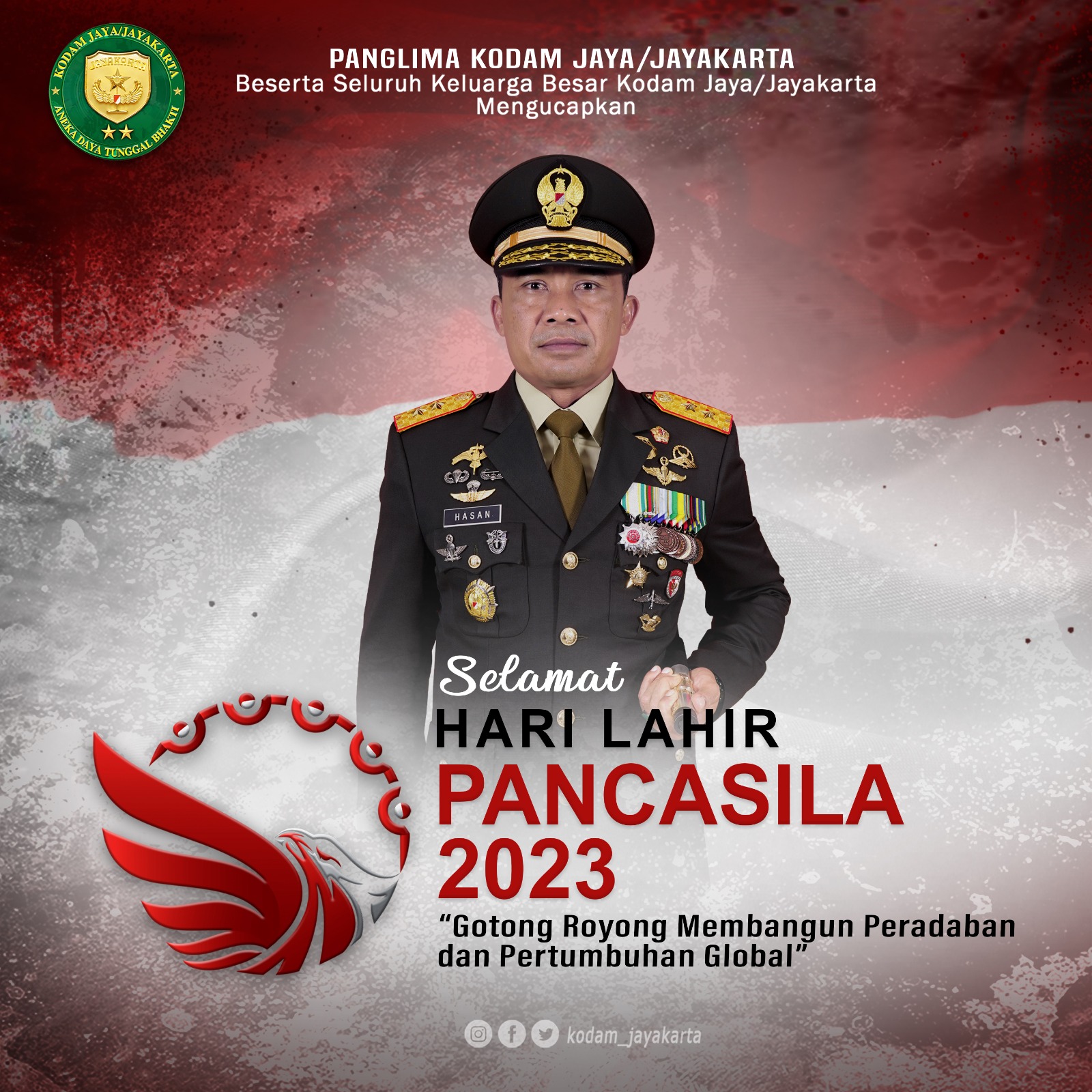 Selamat Hari Lahir Pancasila 1 Juni 2023