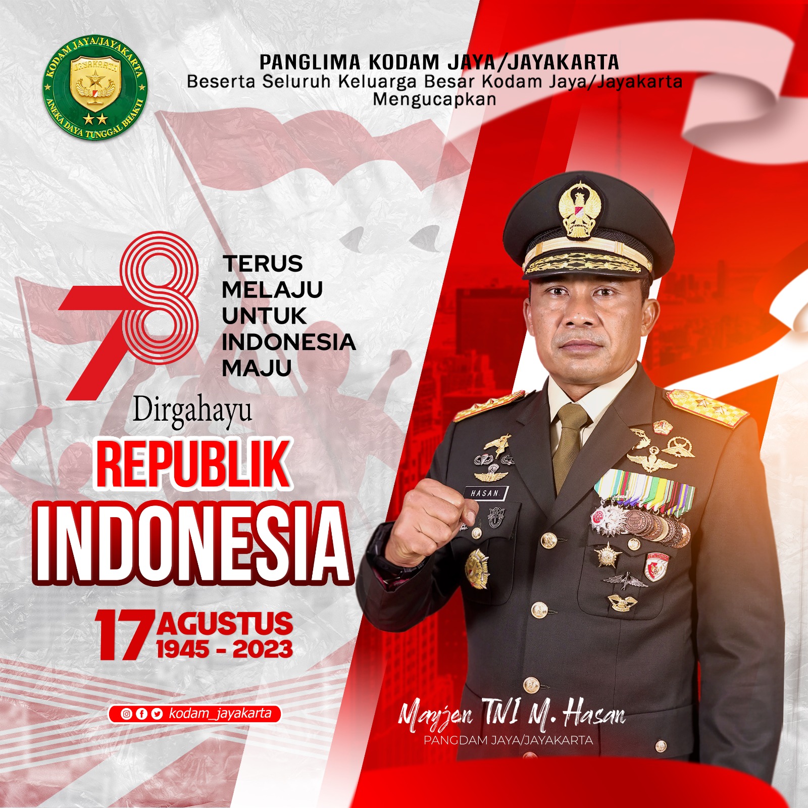 Dirgahayu Republik Indonesia Ke 78 Tahun