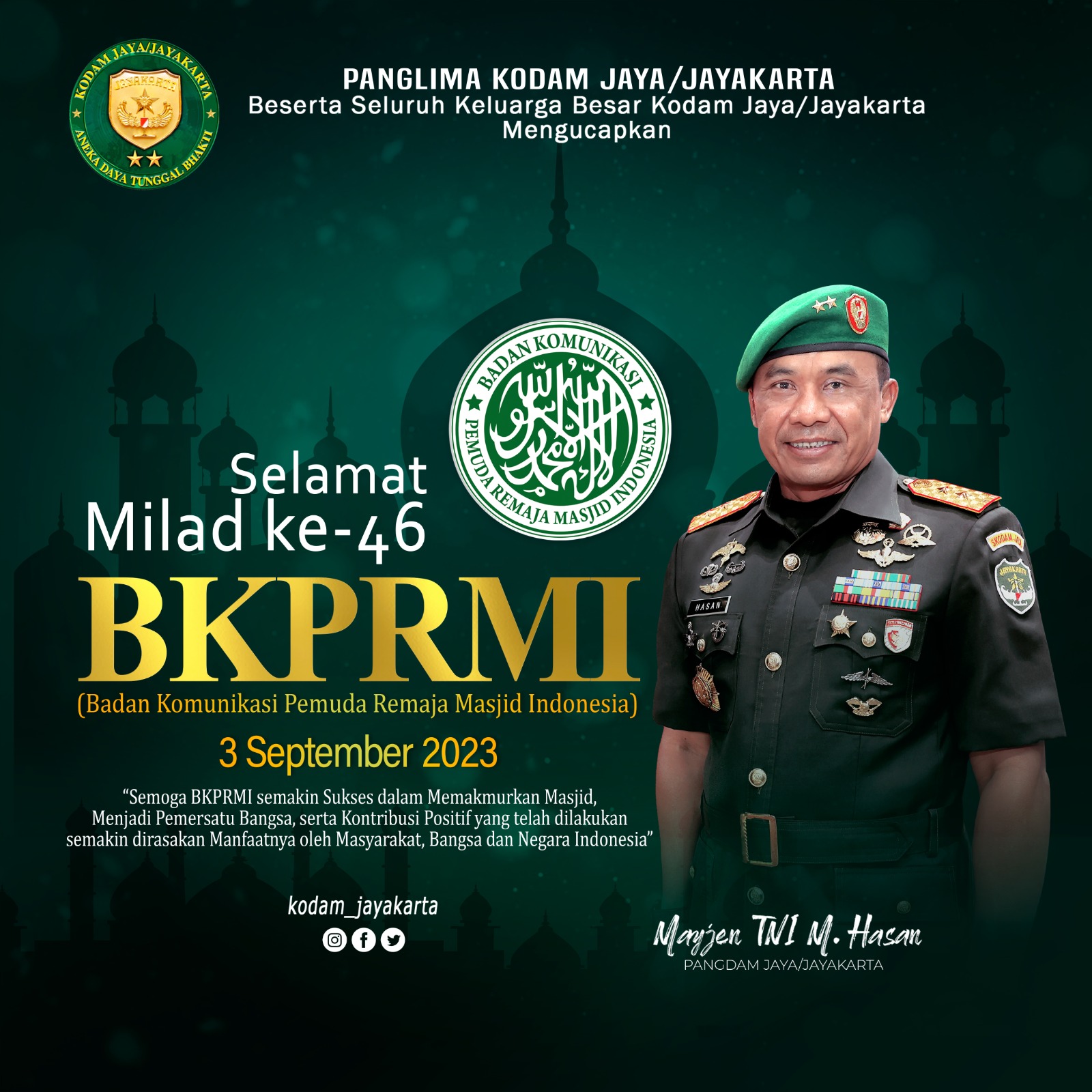 Selamat Milad ke-46 BKPRMI