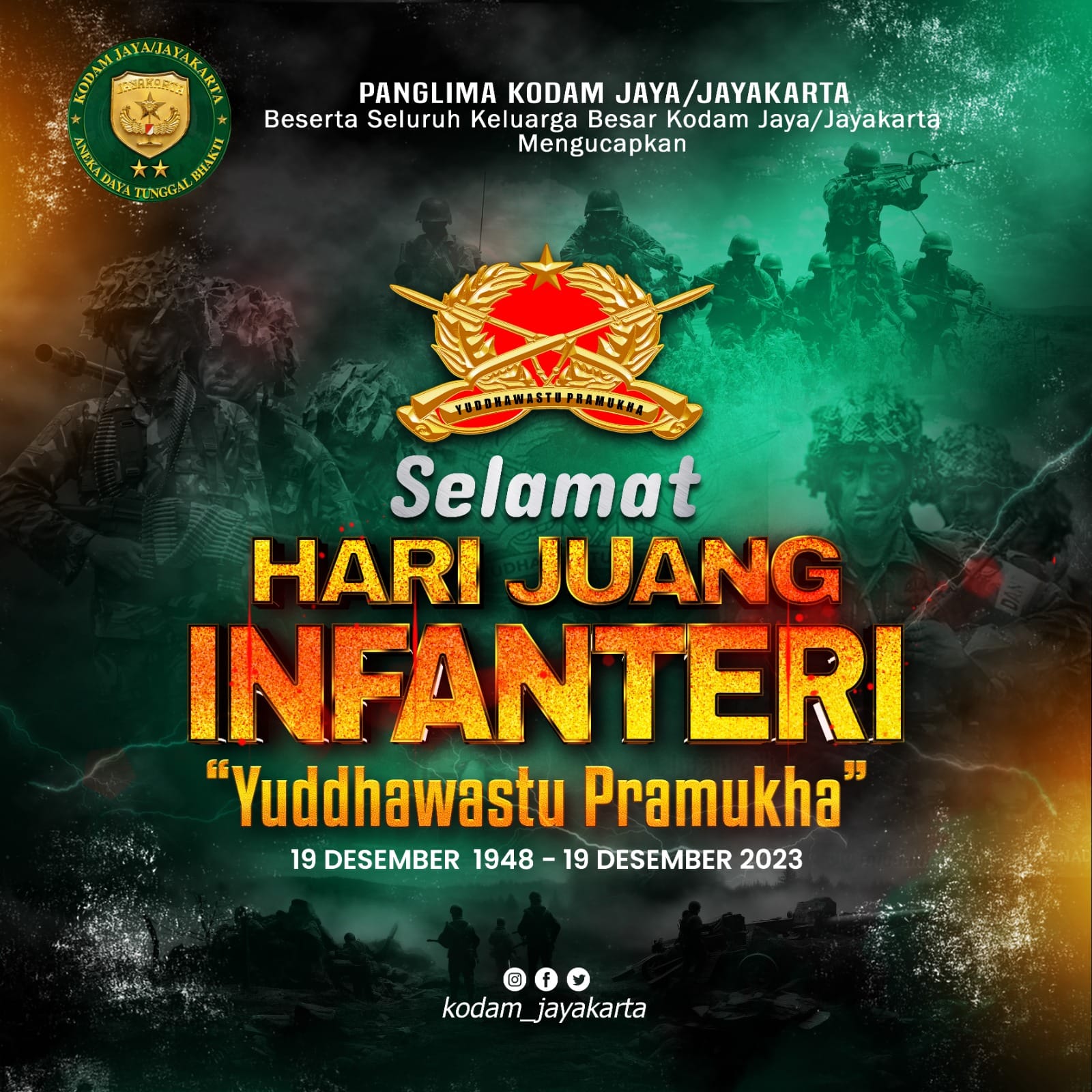 Selamat Hari Juang Infanteri 