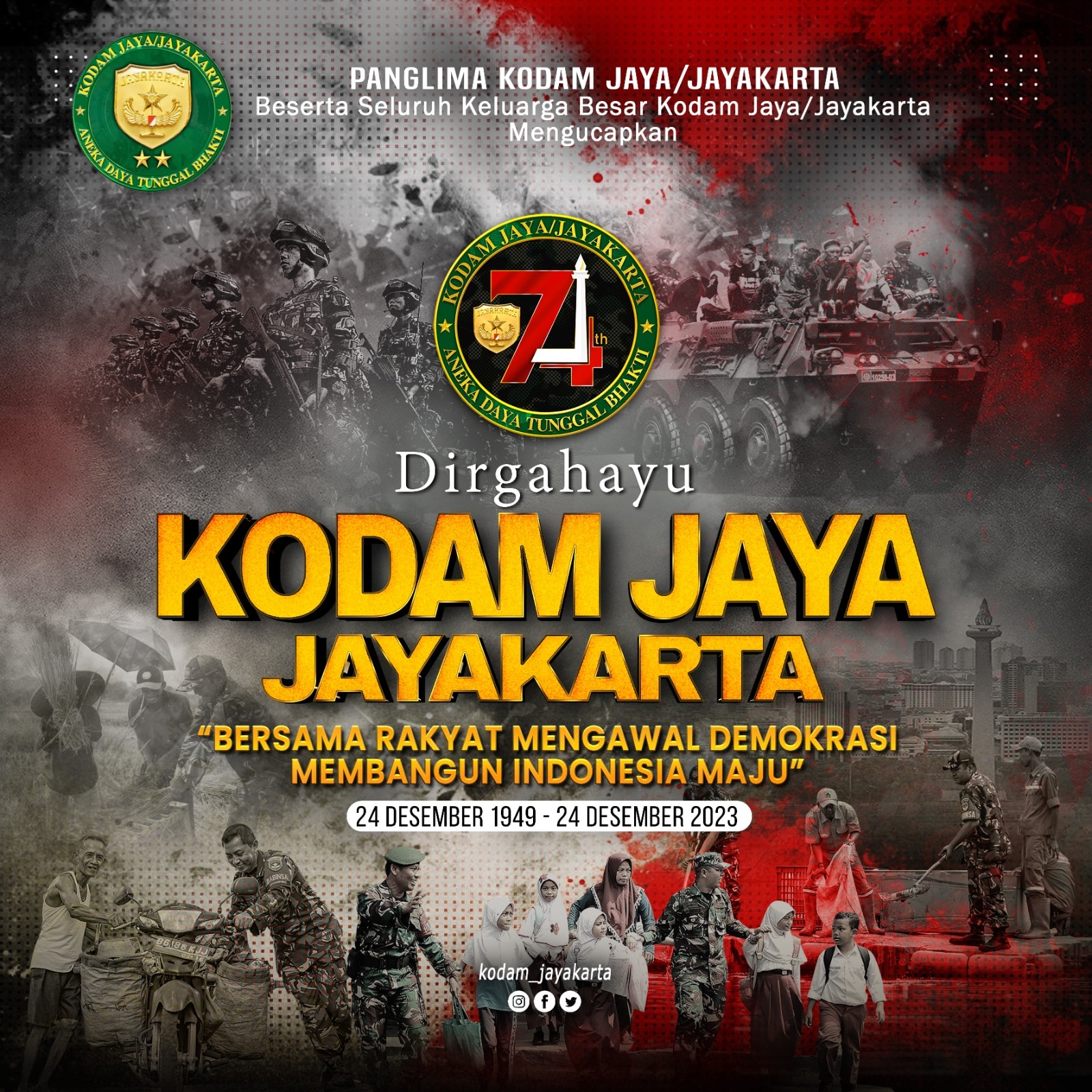 Dirgahayu Kodam Jaya/Jayakarta
