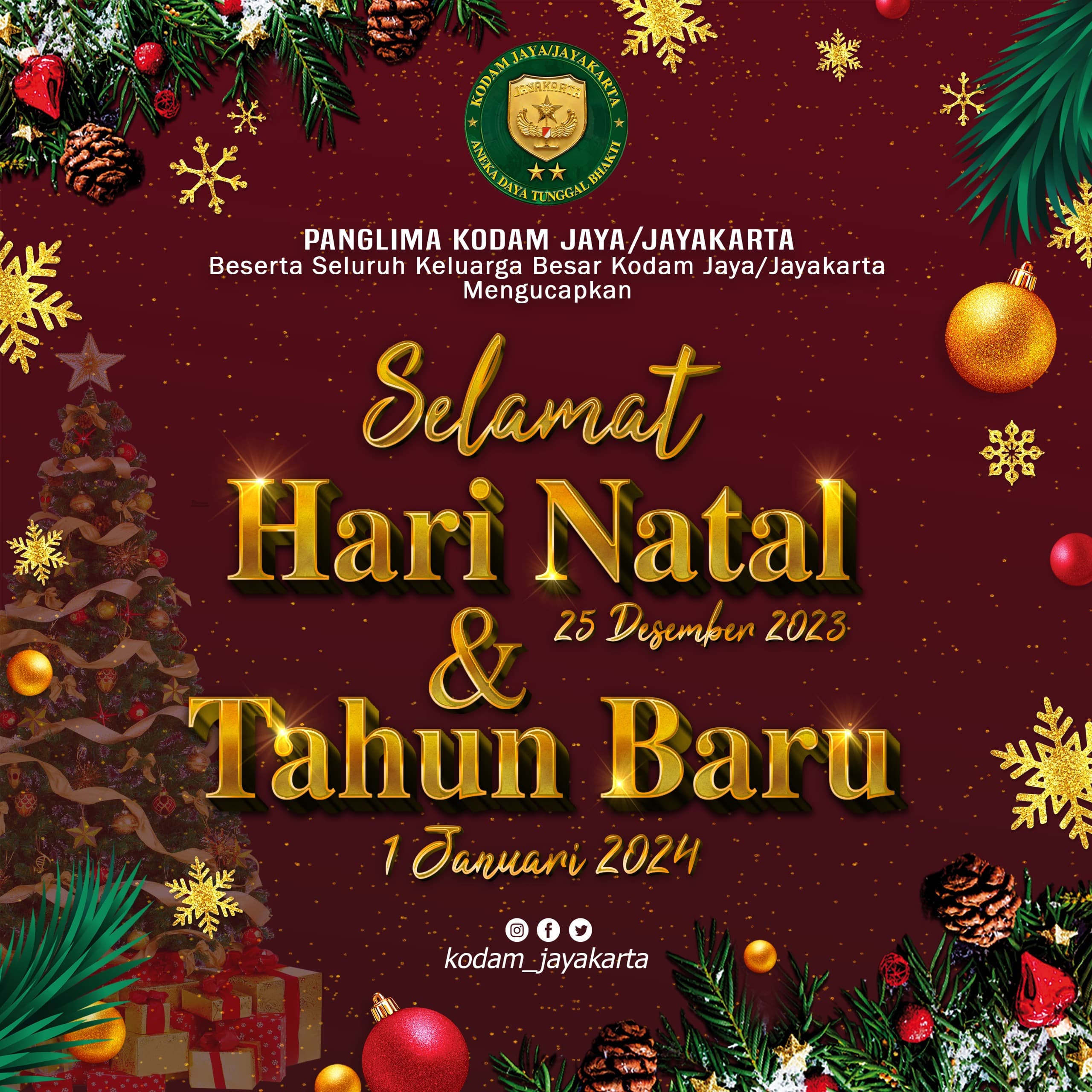 Selamat Hari Natal 2023 & Tahun Baru 2024