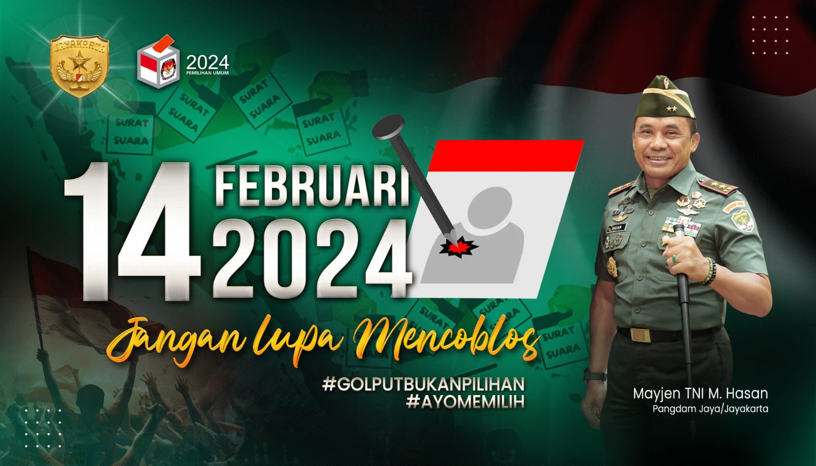 Ayoo... !!! Datang ke TPS 14 Februari 2024