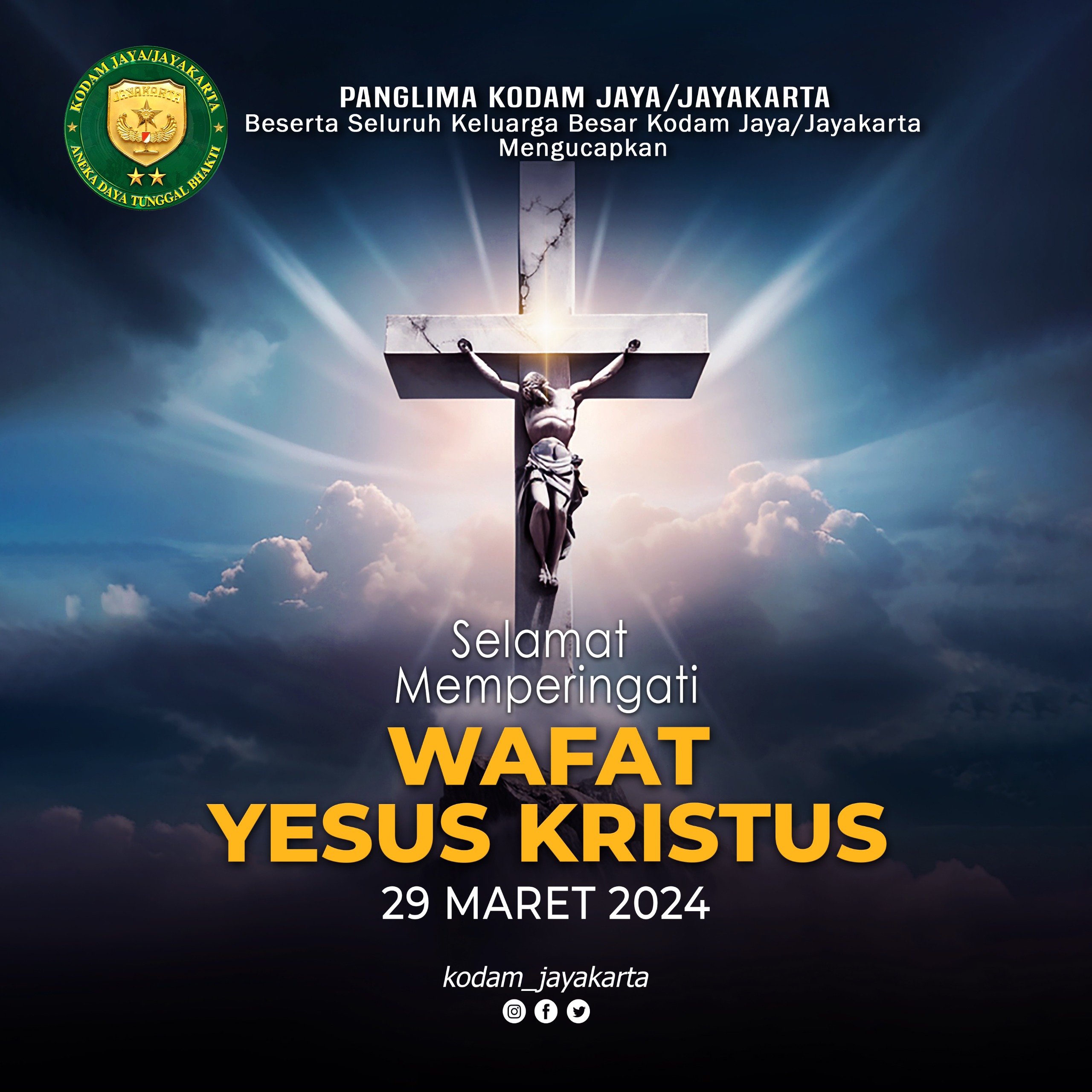 Selamat Memperingati Wafat Yesus Kristus