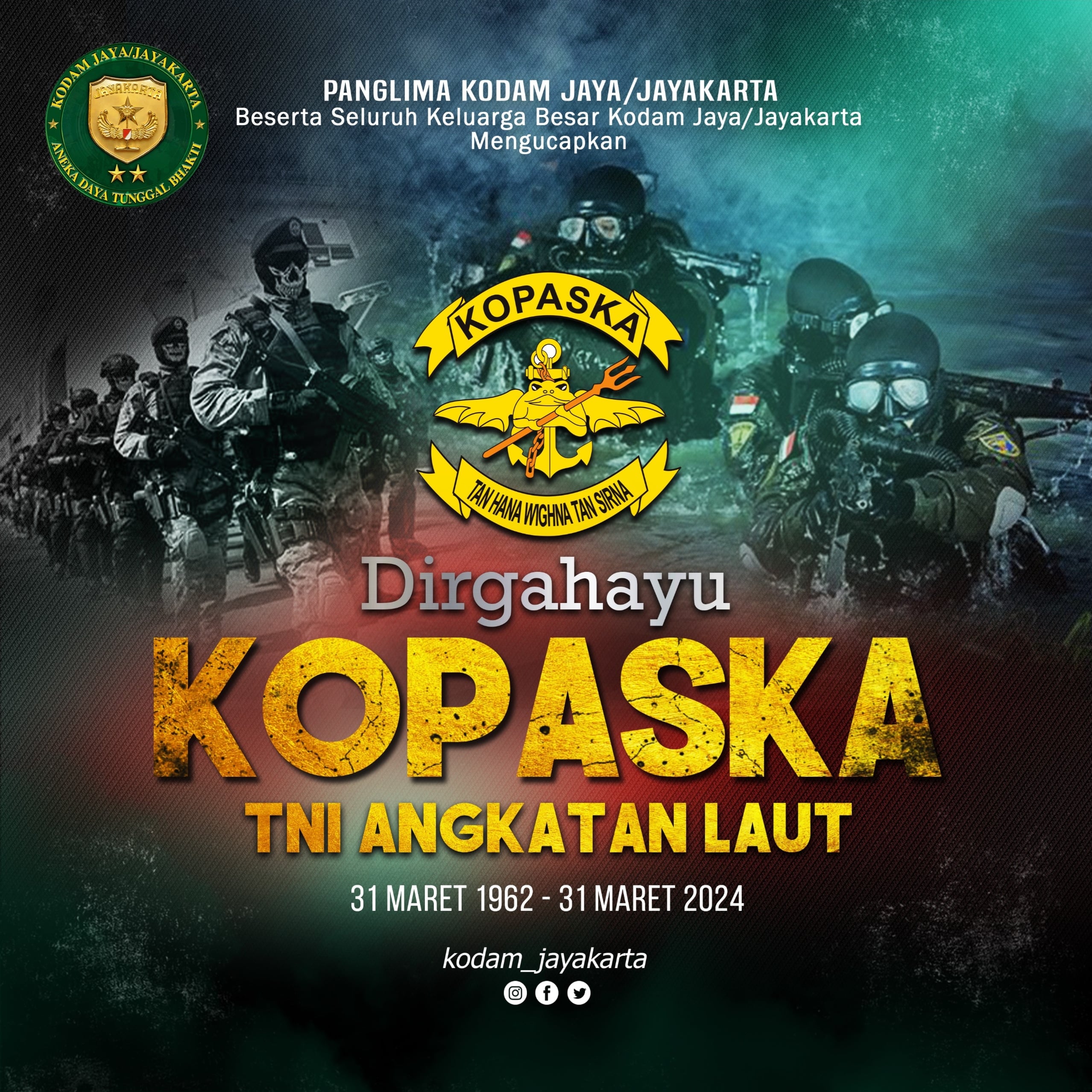 Dirgahayu KOPASKA TNI Angkatan Laut