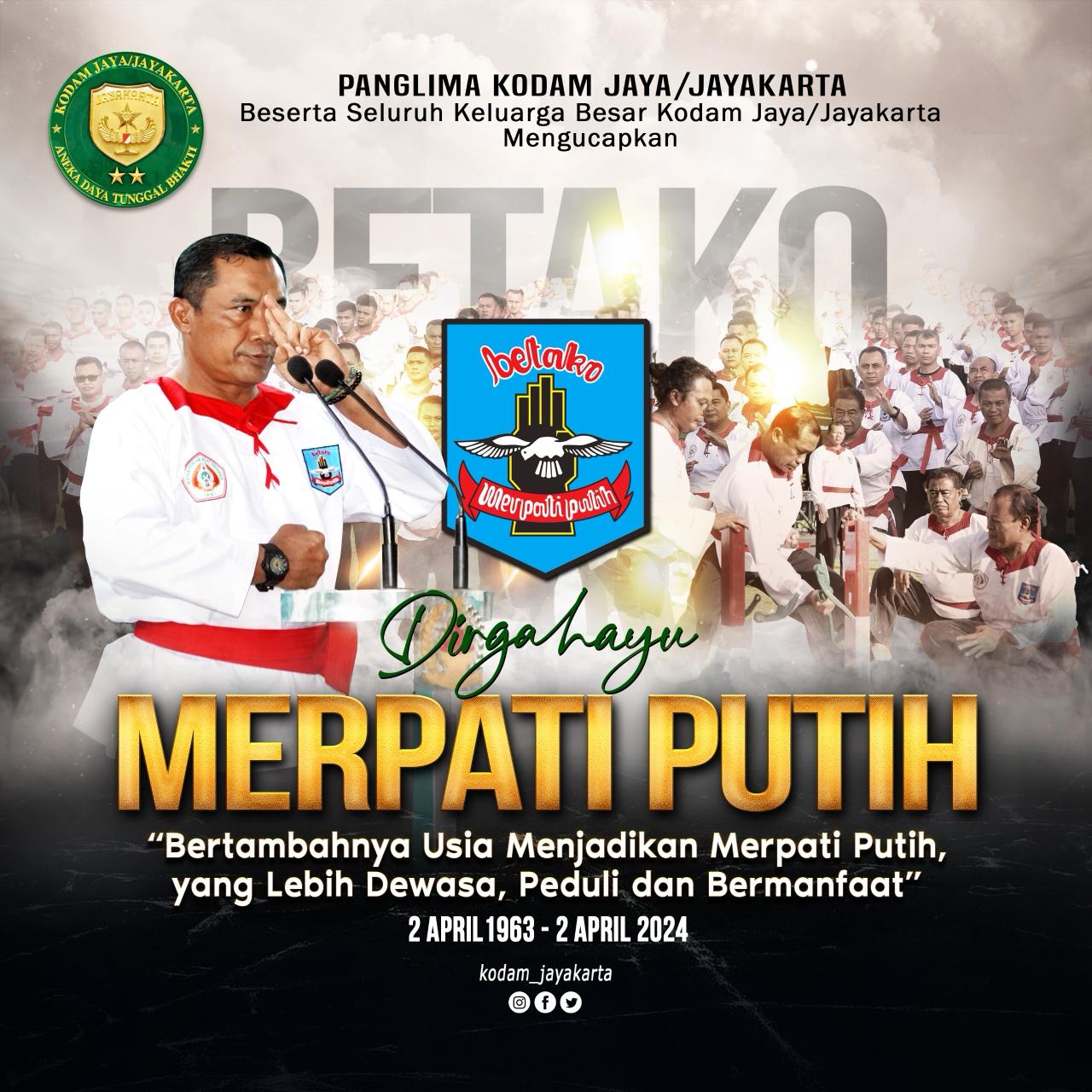 Dirgahayu Bela Diri Tangan Kosong Merpati Putih