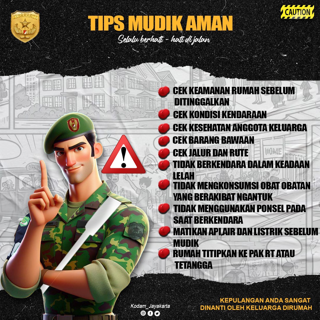Tips Mudik Aman Tahun 2024 Dari Bang Jaya