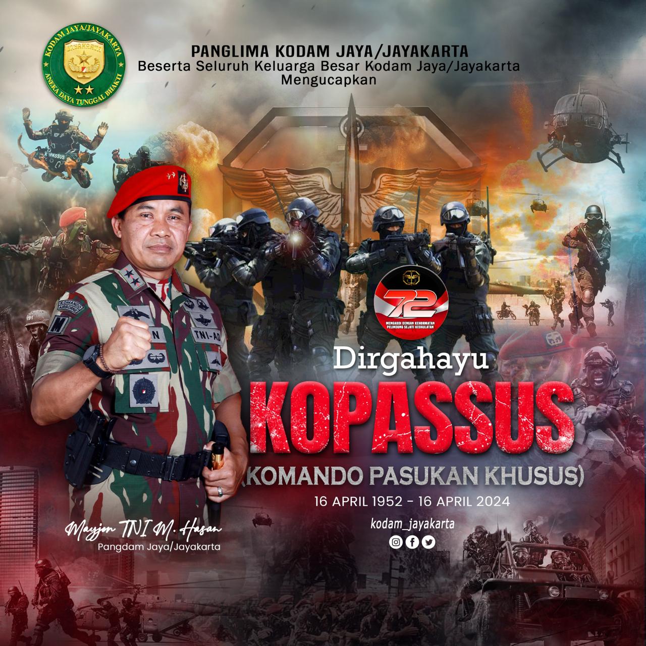 Dirgahayu KOPASSUS (Komando Pasukan Khusus)
