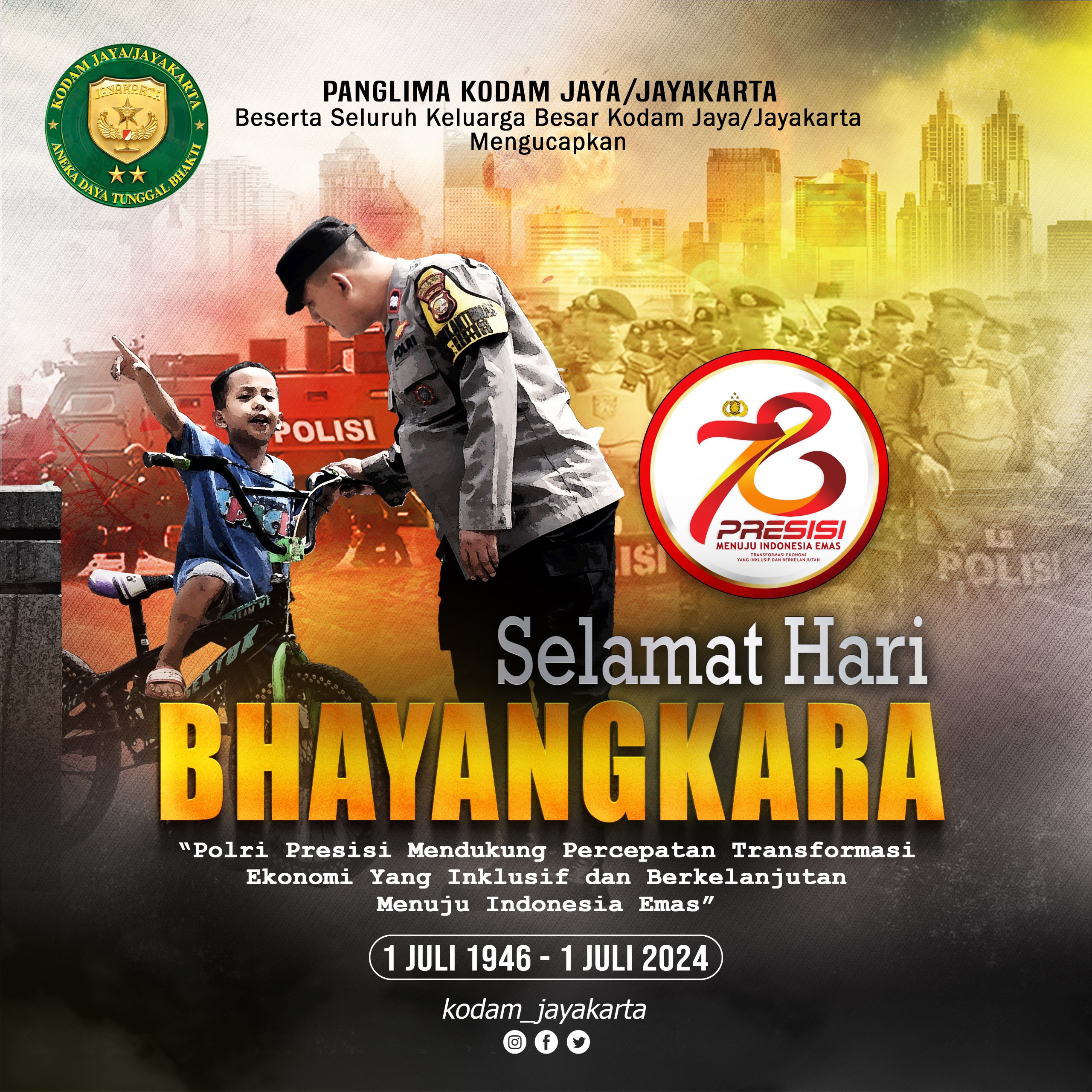 Selamat Hari Bhayangkara 