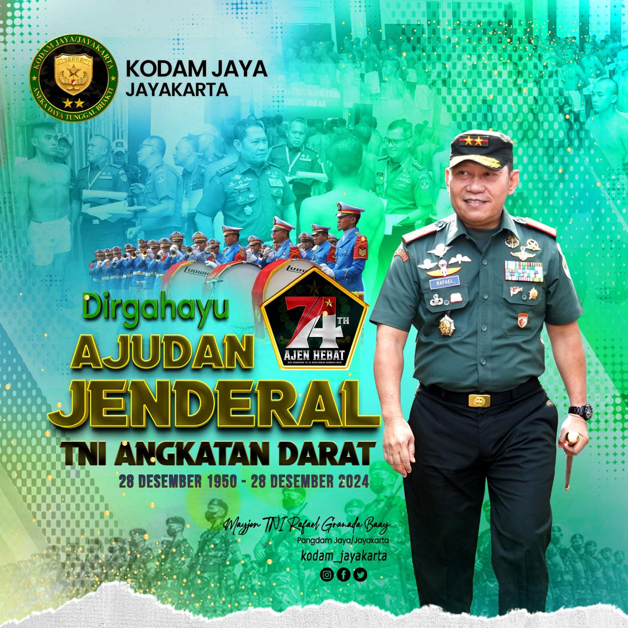 Dirgahayu Ajudan Jenderal TNI AD
