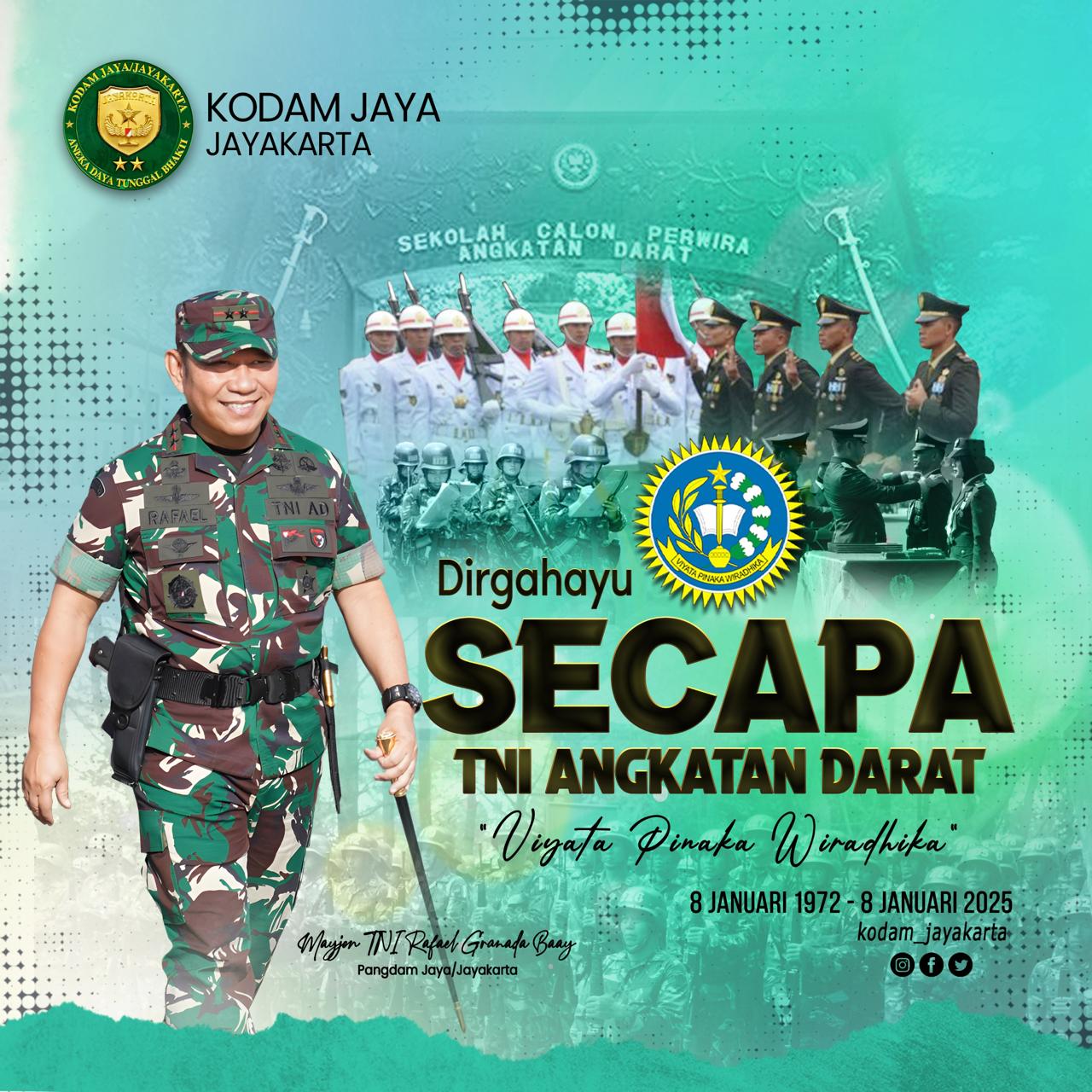 Dirgahayu Secapa Angkatan Darat