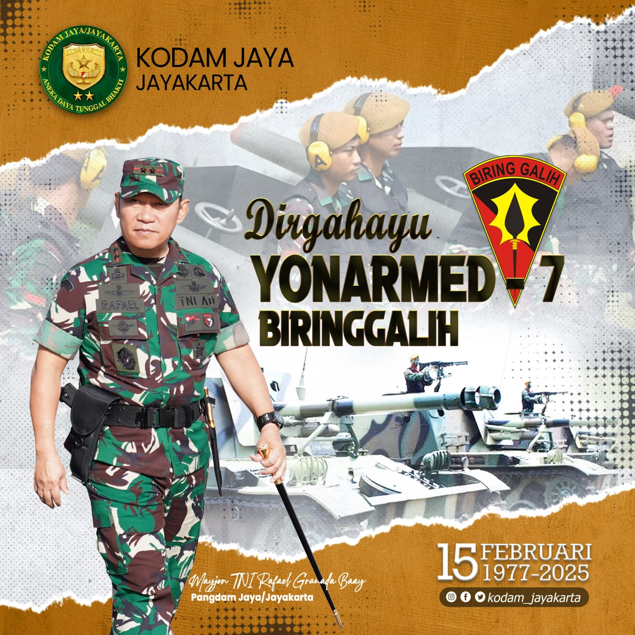 Dirgahayu Yonarmed - 7 / Biring Galih
