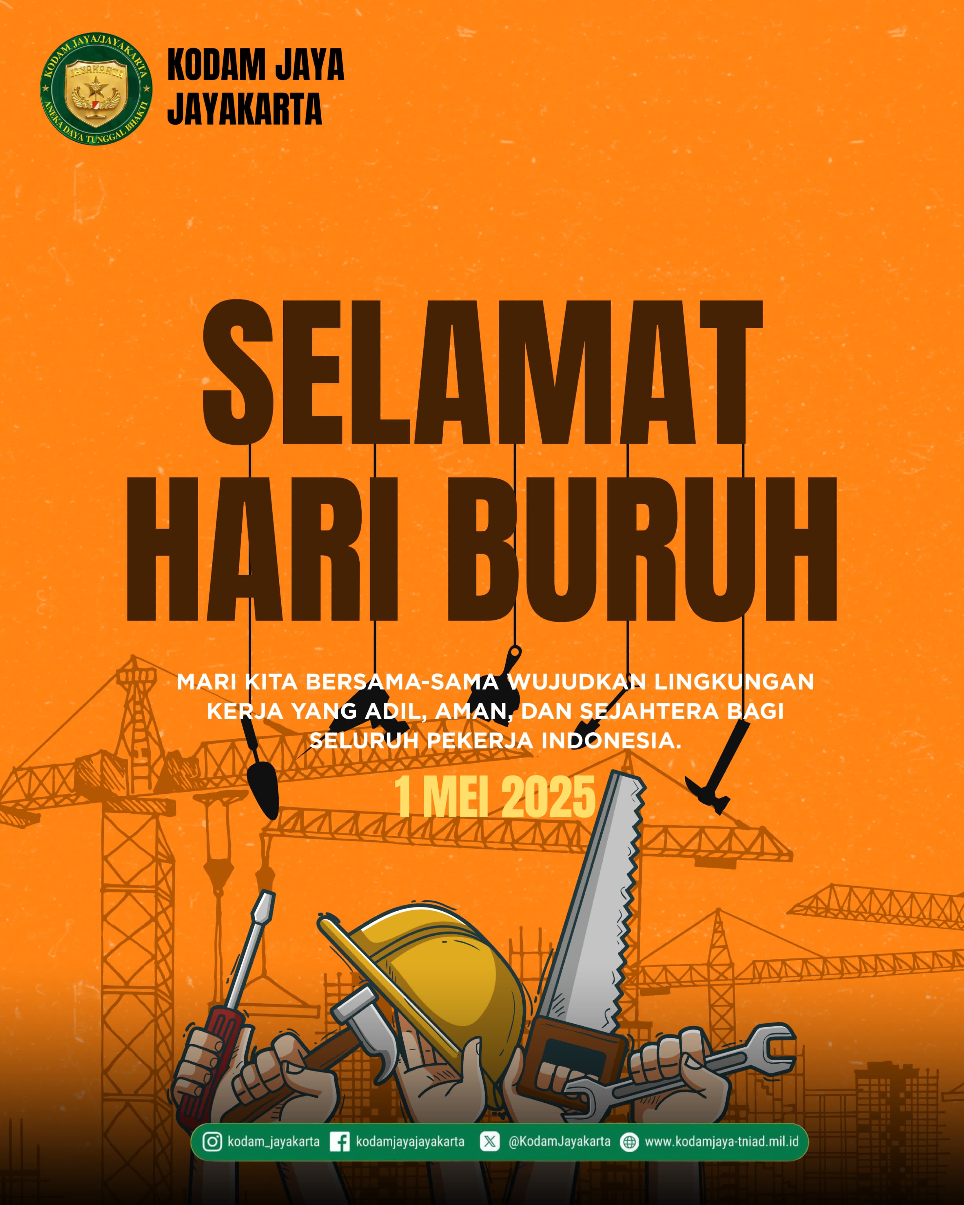 Selamat Hari Buruh Internasional 1 Mei 2025