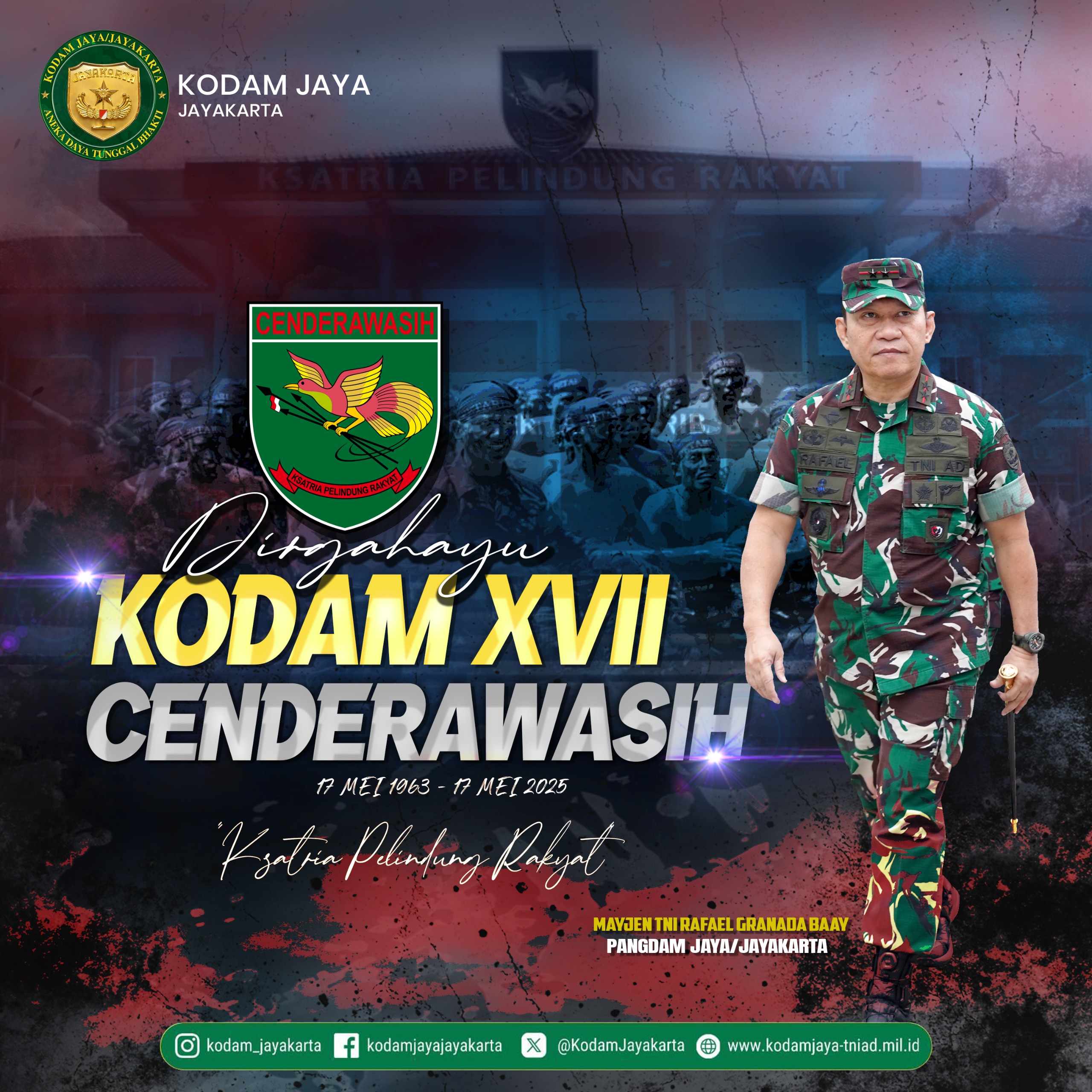Dirgahayu Kodam XVII/Cenderawasih
