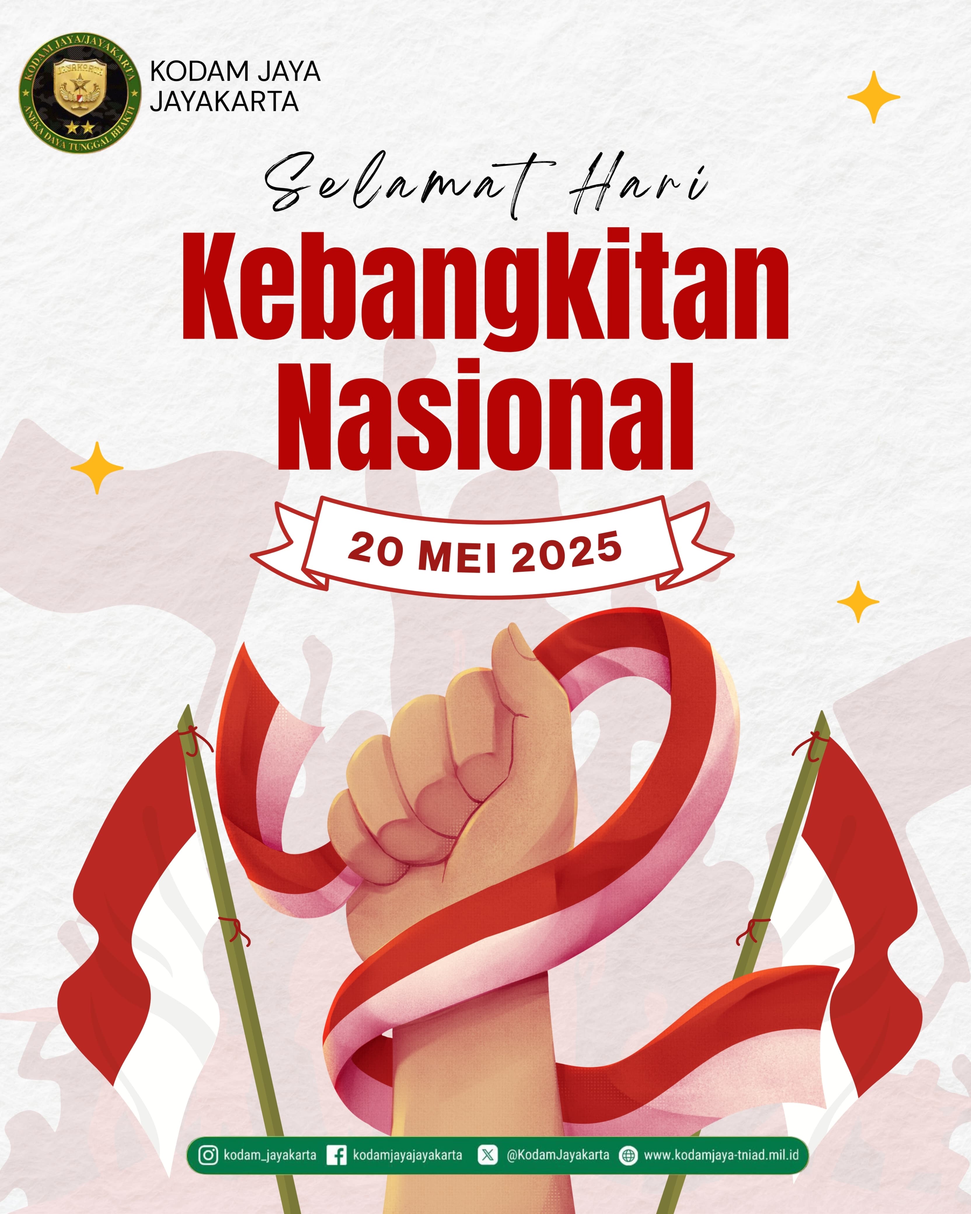 Selamat Hari Kebangkitan Nasional | 20 Mei 2025