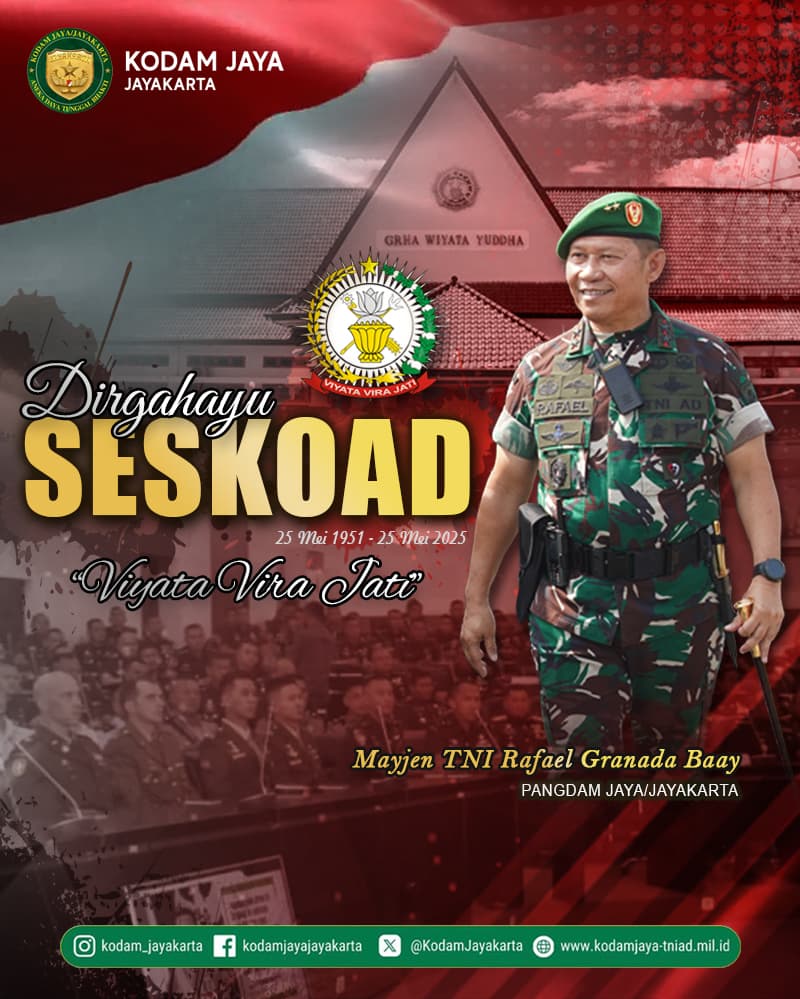 Dirgahayu SESKOAD | 25 Mei 2025