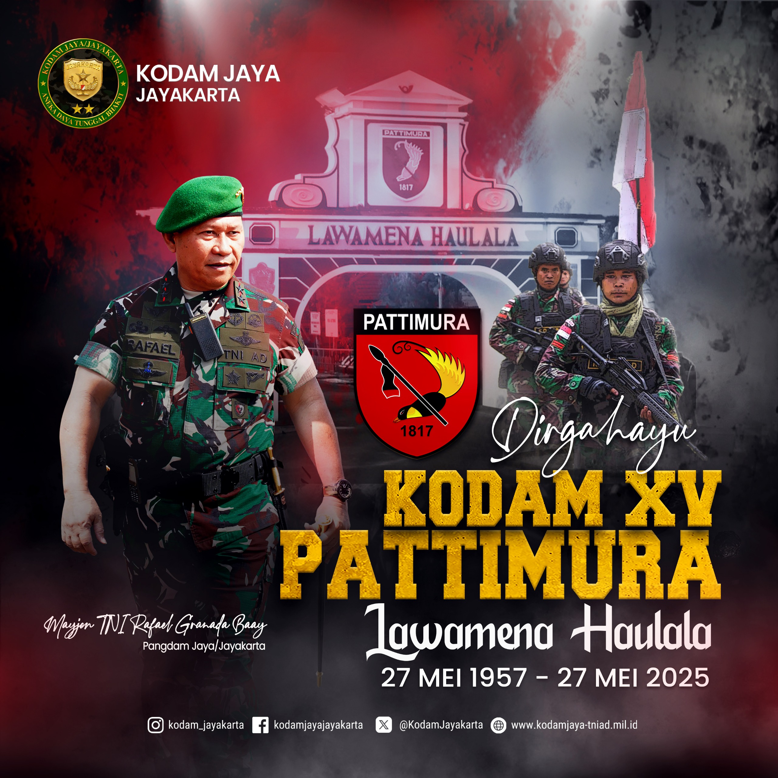 Dirgahayu Kodam XV/Pattimura