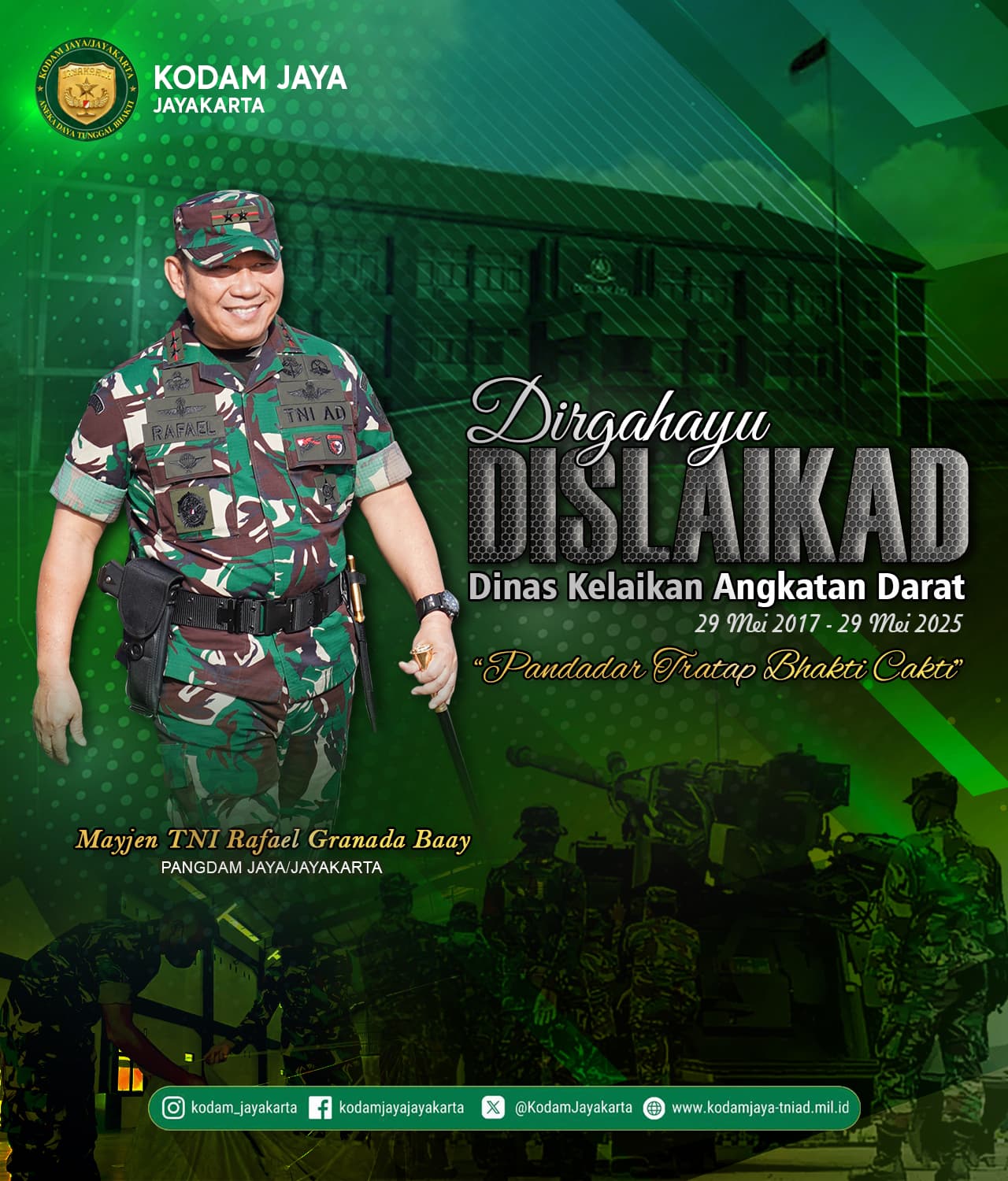 Dirgahayu DISLAIKAD | 29 MEI 2025