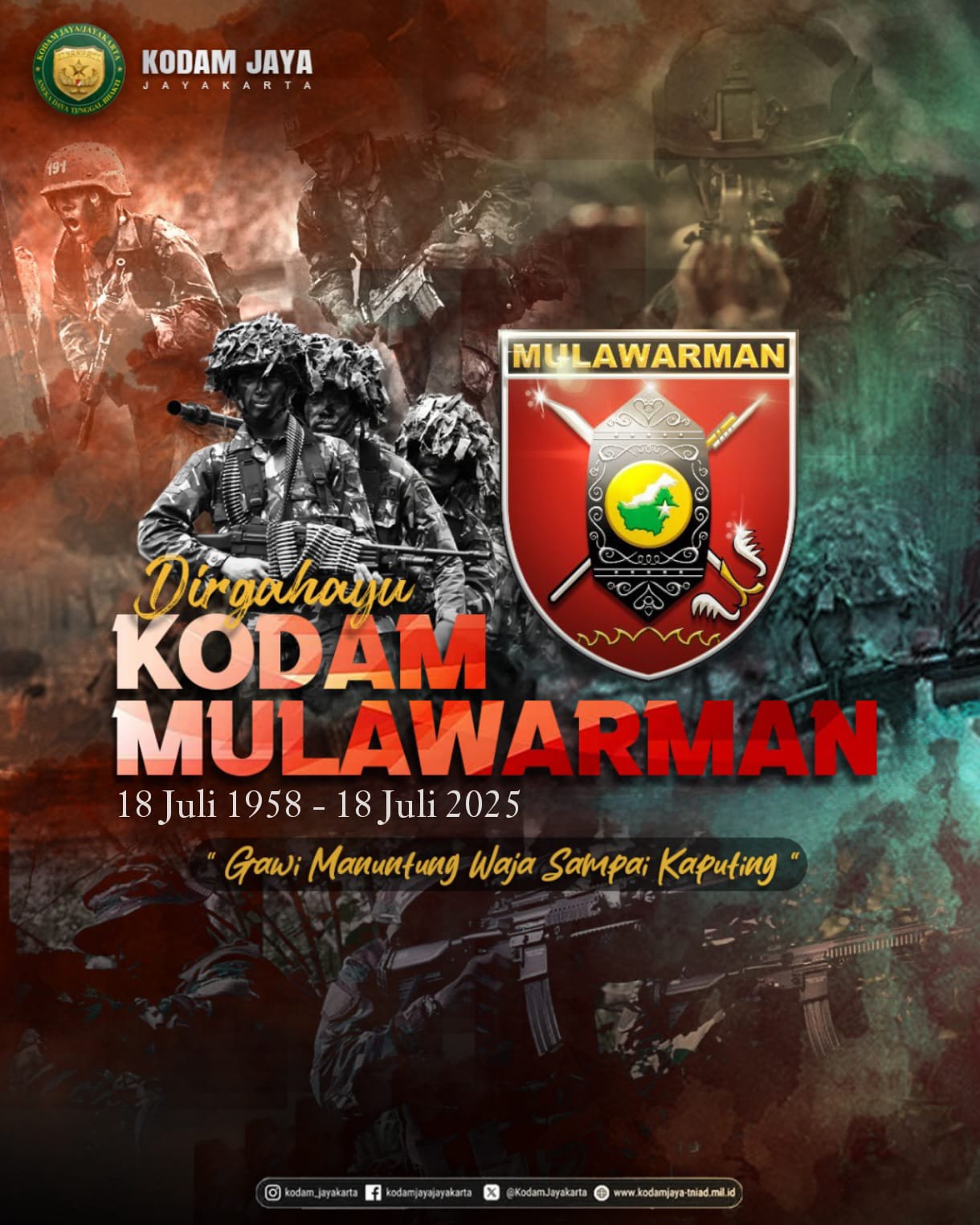 Dirgahayu Kodam VI/Mulawarman