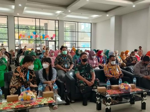 Babinsa Koramil 05/KJ Bersama Tiga Pilar Hadiri Peringatan Hari Gizi Nasional (HGN) ke-63 Tahun 2023