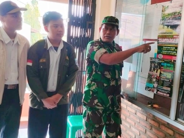 Sosialisasi dan Rekrutmen TNI Oleh Babinsa Cakung Timur