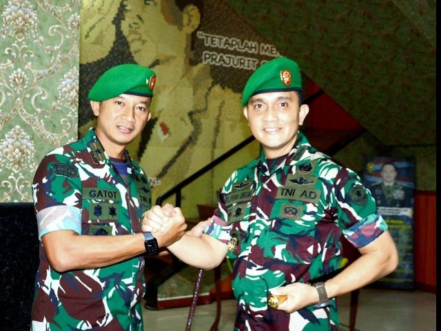 Danrem 052/Wkr Pimpin Sertijab Dandim 0503/JB