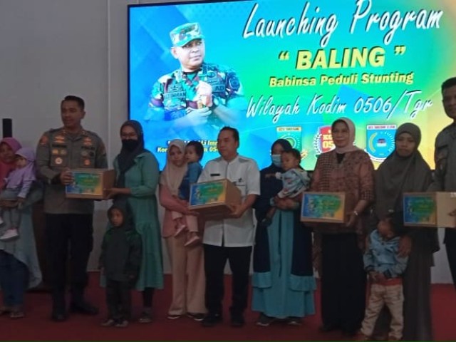 Launching Program Baling, Kasdim 0506/Tgr : Pentingnya Kerjasama Seluruh Stakeholder