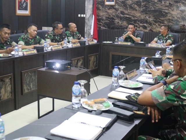 Sambut Hangat Tim Pengawasan Teknis Kecabangan TA. 2023 Kavaleri (Wasniscabkav)