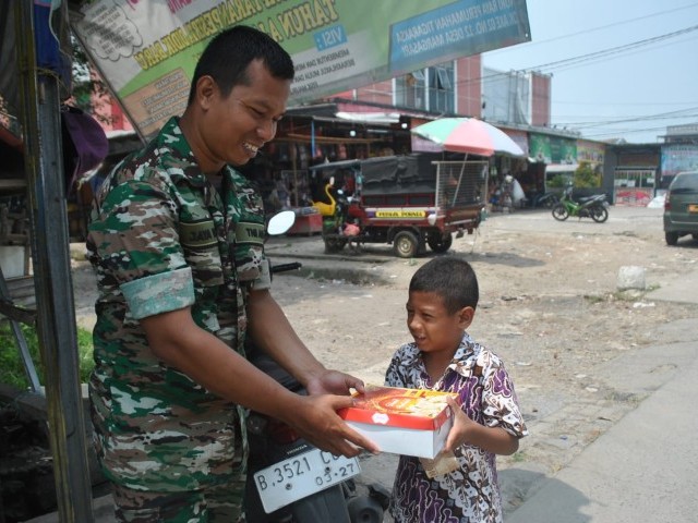 Jumat Berkah, Manifestasi Rasa Empati Kodim 0510/Tigaraksa Di Teritorialnya