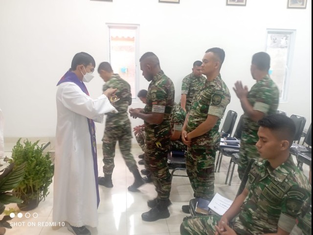 Ibadah Jalan Salib dan Misa syukur Prajurit TNI dan PNS Jajaran Kodam Jaya