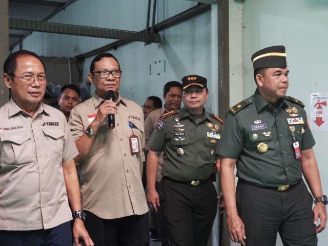 Dandim 0502/JU Hadiri Undangan Pembinaan Komponen Cadangan Dimasa Tidak Aktif