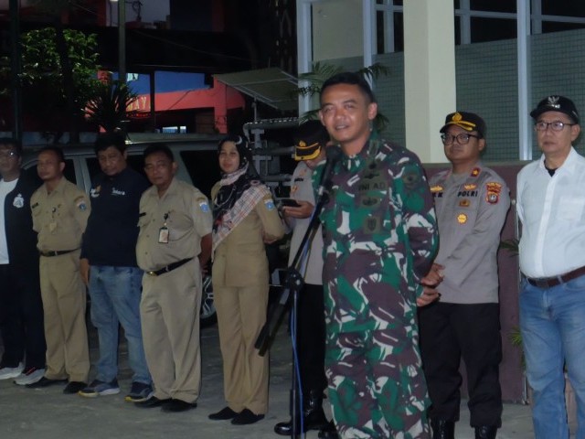 Ciptakan Wilayah Kondusif, Mayor Inf Mulia Adi Dharma Hadiri Apel dan Patroli Tiga Pilar