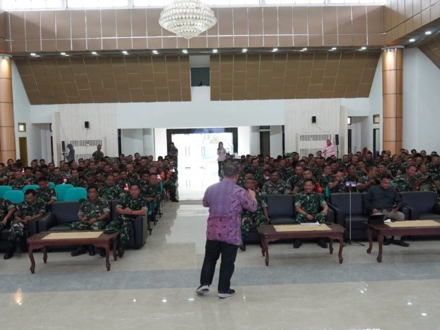 Kodim 0510/Tigaraksa Gelar Kegiatan Pelatihan Optimalisasi Integritas Dan Pelayanan Prima Babinsa