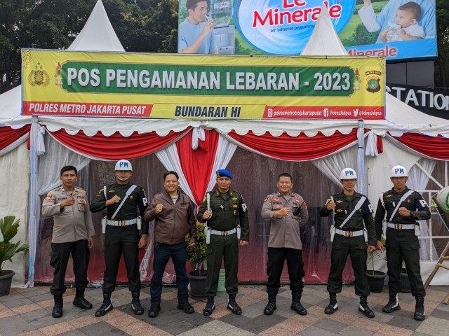 BERIKAN RASA AMAN, POMDAM JAYA SIAGAKAN PERSONELNYA SELAMA LIBURAN IDUL FITRI 1444 H