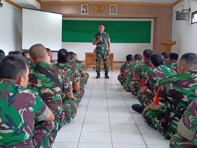Tingkatkan Sinergitas Disampaikan Dandim 0505/JT Pada Kegiatan Jamdan