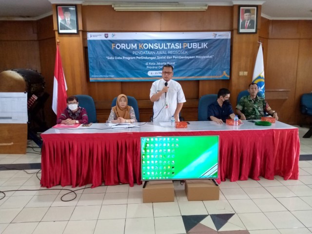 Babinsa Koramil 08/JB Partisipasi Aktif dalam Forum Konsultasi Publik