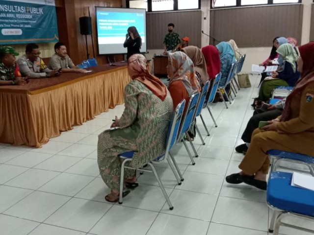 Sukseskan Data Awal FKP Oleh Babinsa Duren Sawit Bersama Tiga Pilar