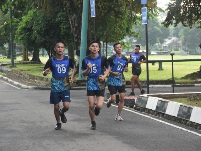 Yonif Mekanis 201/JY Menggelar Tes Garjas Periodik Semester I dan UKP