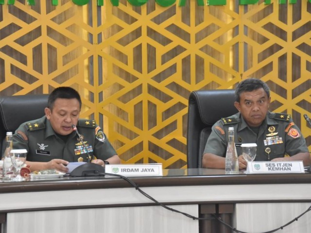 Entry Meeting Penatausahaan Pemanfaatan BMN Kemhan dan TNI di Kodam Jaya