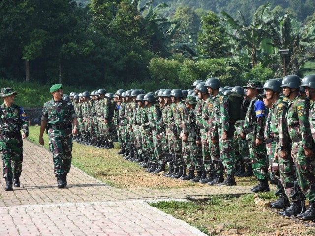 Rindam Jaya resmi menutup Latihan Berganda Siswa Diktukba TNI AD TA. 2023