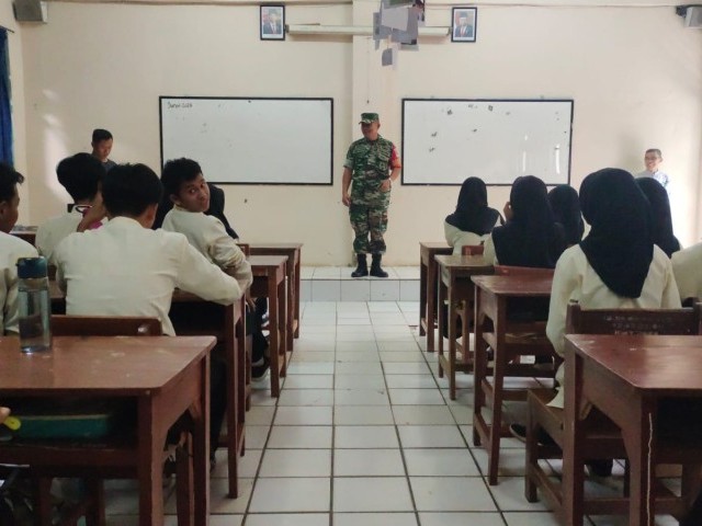 Koramil 02/Curug Kampanye Kreatif Rangka Penerimaan Anggota TNI TA 2023