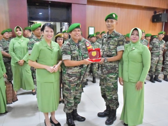 Dandim 0501/Jakarta Pusat Pimpin Korps Raport Pelepasan dan Penerimaan Personel Kodim 0501/JP