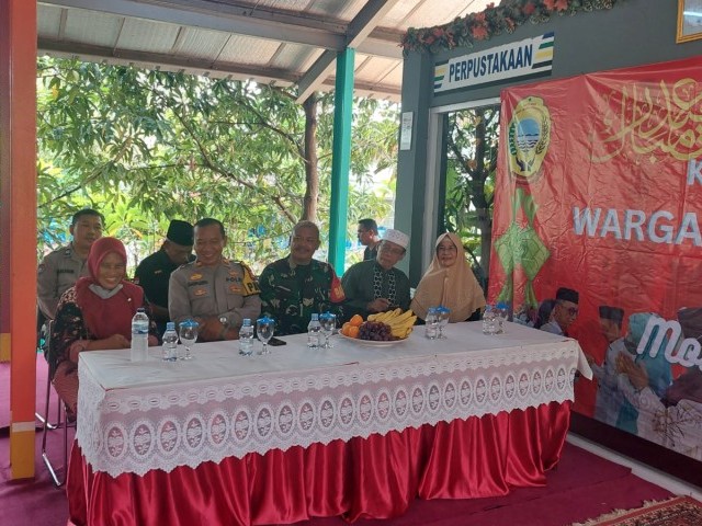 LAKSANAKAN PEMBINAAN TERITORIAL, BABINSA BERSAMA TIGA PILAR KEL. TEGAL ALUR HADIRI HALAL BIHALAL BERSAMA KELUARGA BESAR PAGUYUBAN WARGA BANTUL MANUNGGAL (WBM) SE-JABODETABEK