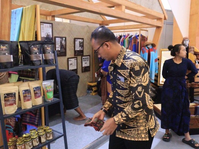 Danrem 052/Wkr Hadiri Event Karya Kreatif Banten