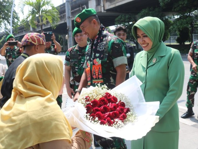 Danrem 052/Wkr Lakukan Kunker Sekaligus Resmikan Museum Kodim 0502/Jakarta Utara