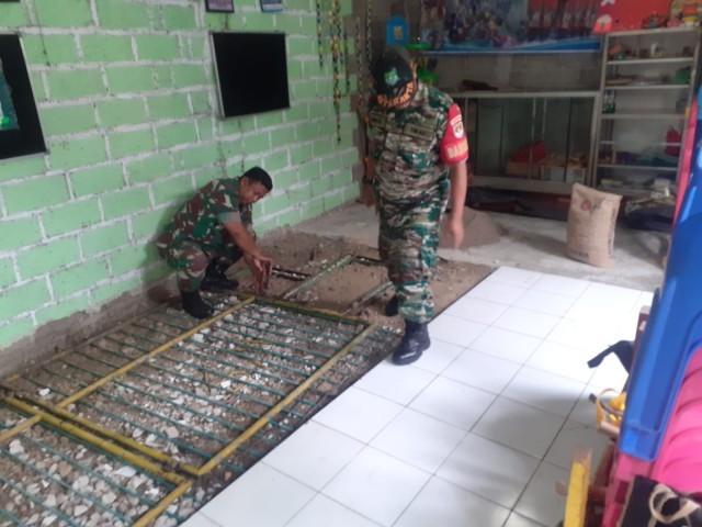 Wujud Kemanunggalan TNI dan Rakyat, Kodim 0505/JT,  Gelar Karya Bhakti Bersama Masyarakat