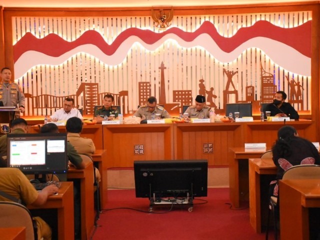 Silaturahmi Dandim 0501/JP dengan Forkopimko Administrasi Jakarta Pusat