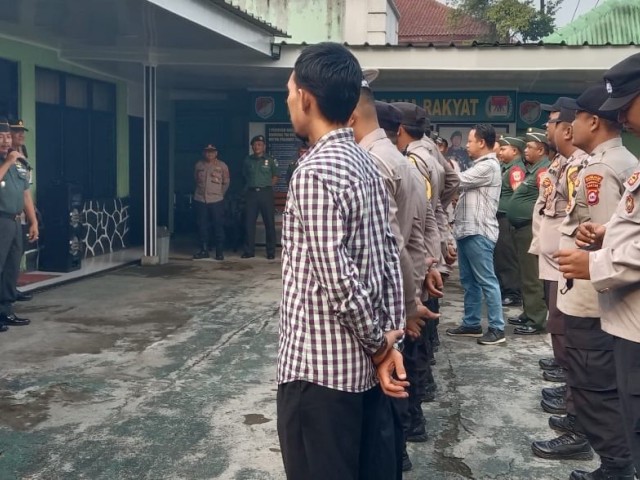 Solid, Danramil 05/Balaraja Bersama Kapolsek Pimpin Apel Sinergitas TNI-Polri