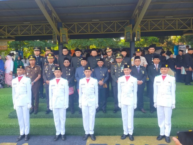 Dandim 0506/Tgr Ikuti Upacara Peringatan Hari Lahir Pancasila di Pemkot Tangerang